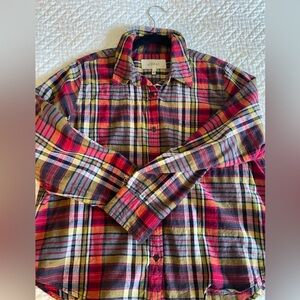 The Great plaid button down size 2